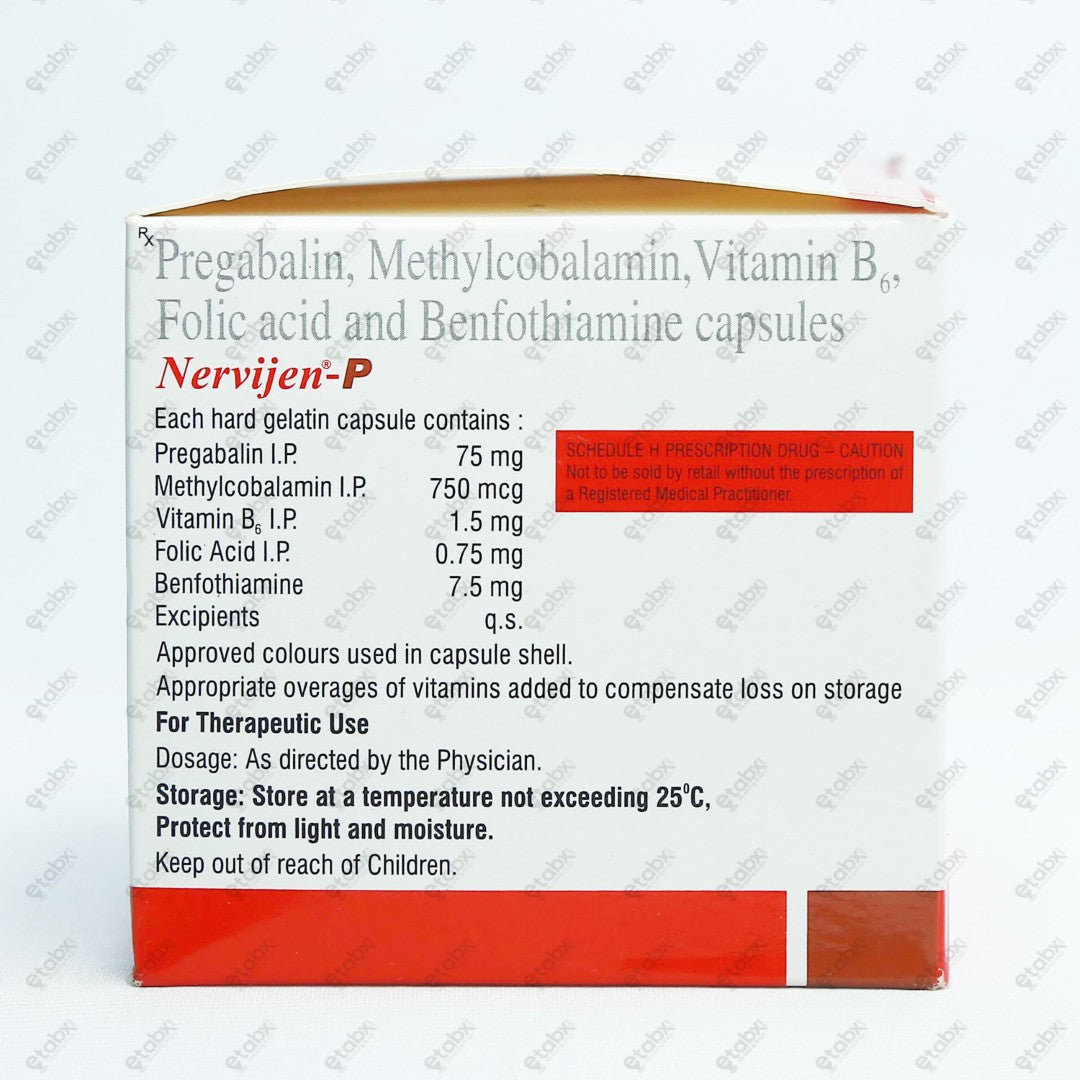 Nervijen P Capsule 10's