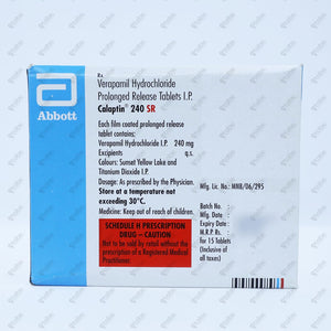Calaptin 240 SR Tablet 15's