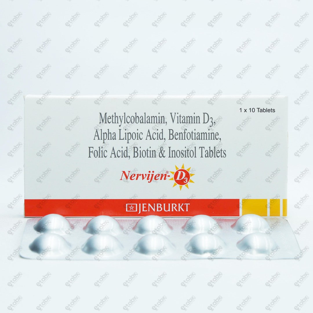 Nervijen D3 Tablets 10's