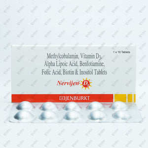 Nervijen D3 Tablets 10's