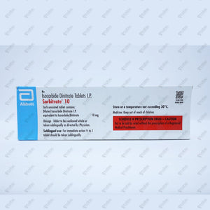 Sorbitrate 10mg Tablet 50's