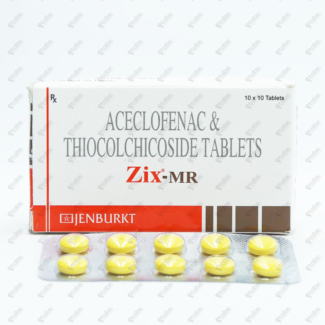 ZIX MR Tablets 10's