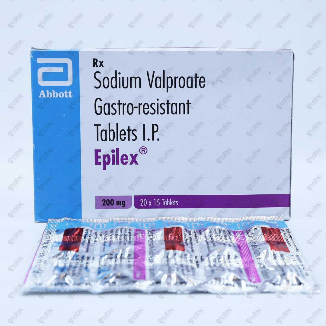 Epilex 200mg Tablet 15's