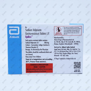 Epilex 200mg Tablet 15's