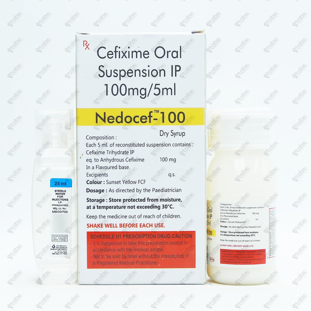 NEDOCEF 100mg Dry Syrup 30ml