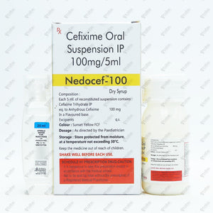 NEDOCEF 100mg Dry Syrup 30ml