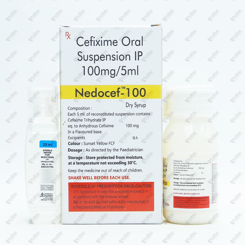 NEDOCEF 100mg Dry Syrup 30ml