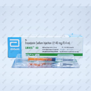 LMWX 40mg Syringe Injection 1's