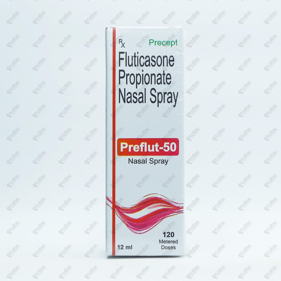 PREFLUT 50 NASAL SPRAY 120MD 12ml