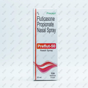 PREFLUT 50 NASAL SPRAY 120MD 12ml