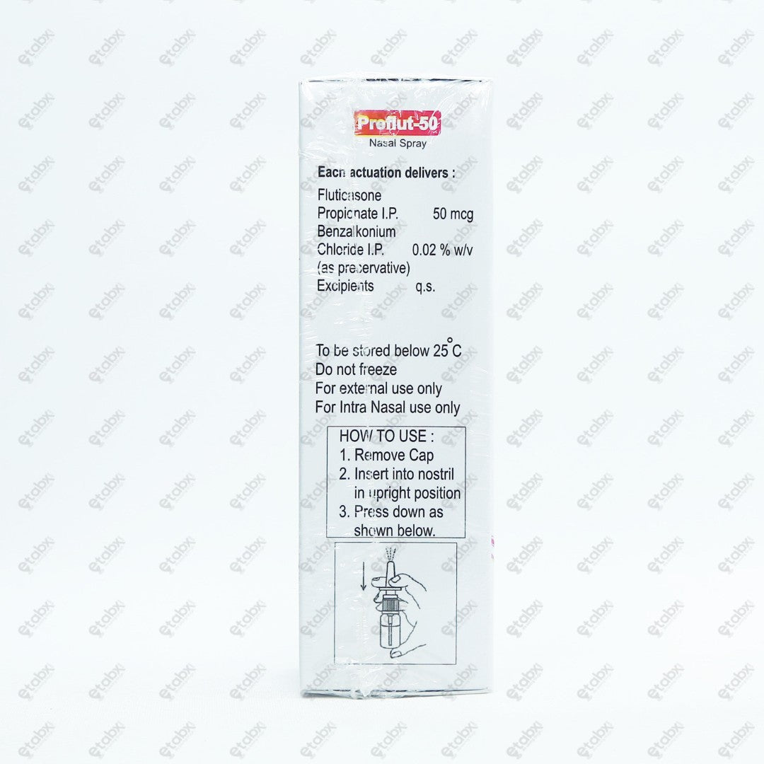 PREFLUT 50 NASAL SPRAY 120MD 12ml