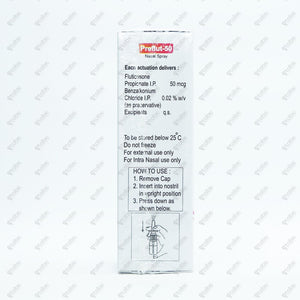 PREFLUT 50 NASAL SPRAY 120MD 12ml