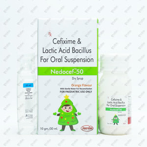 Nedocef 50mg Dry Syrup 30ml