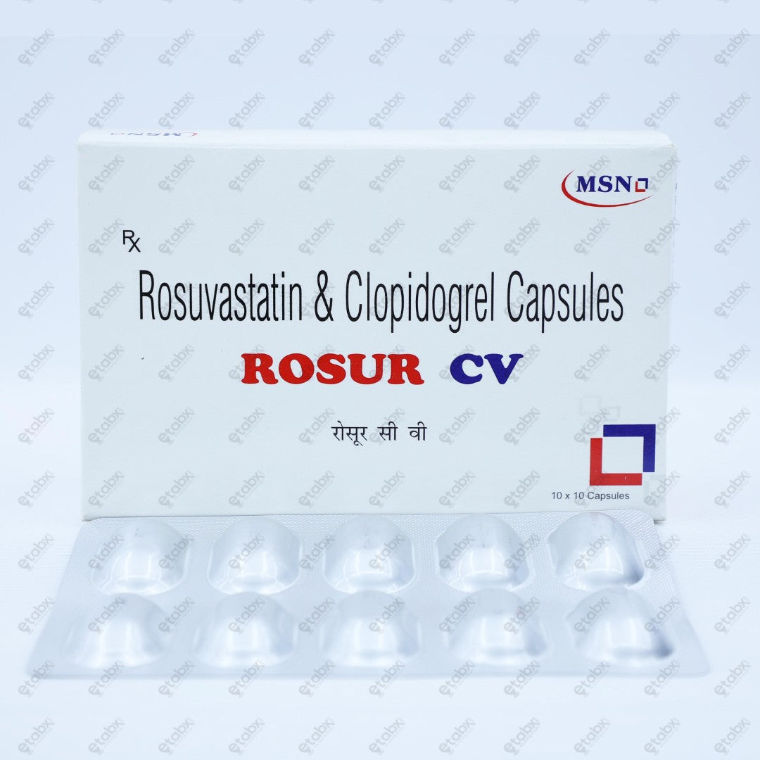 Rosur CV Tablets 10's