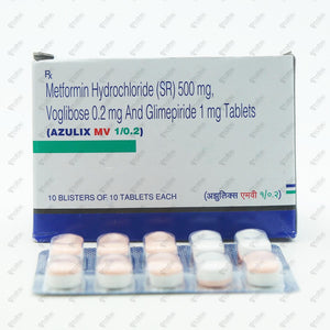 Azulix MV 1/0.2 Tablet 10's