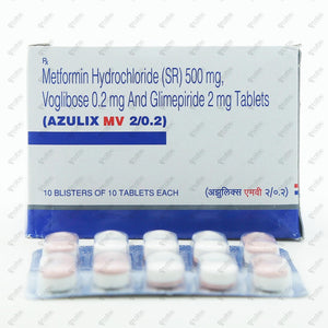Azulix MV 2/0.2 Tablet 10's