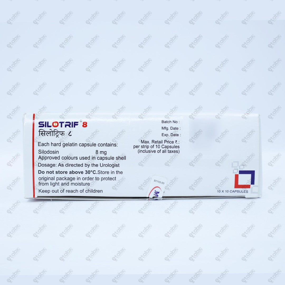 Silotrif 8mg Tablet 10's