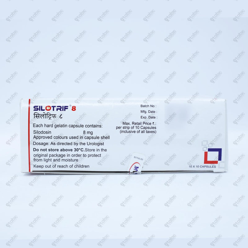 Silotrif 8mg Tablet 10's