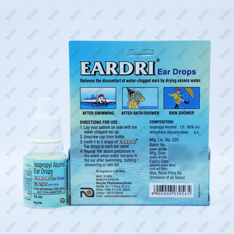 EarDri Ear Drops 10ml