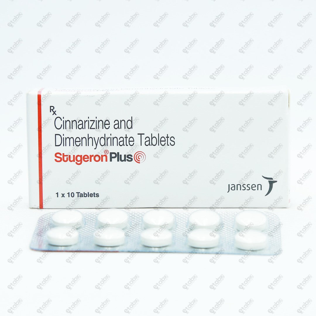 Stugeron Plus Tablet 10's