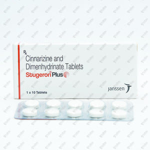 Stugeron Plus Tablet 10's