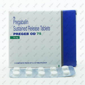 PREGEB OD 75 Tablet 10's