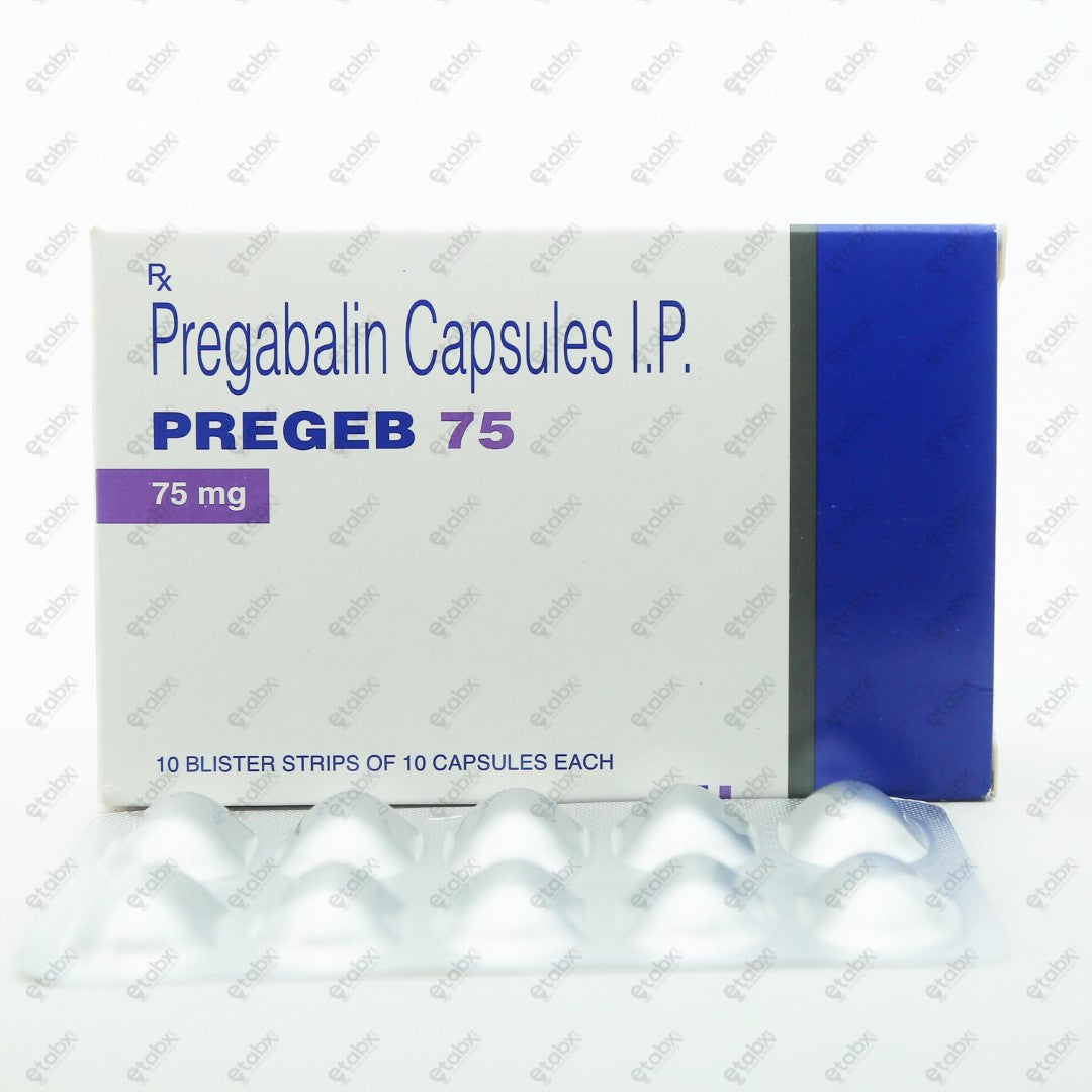Pregeb 75 Capsule 10's