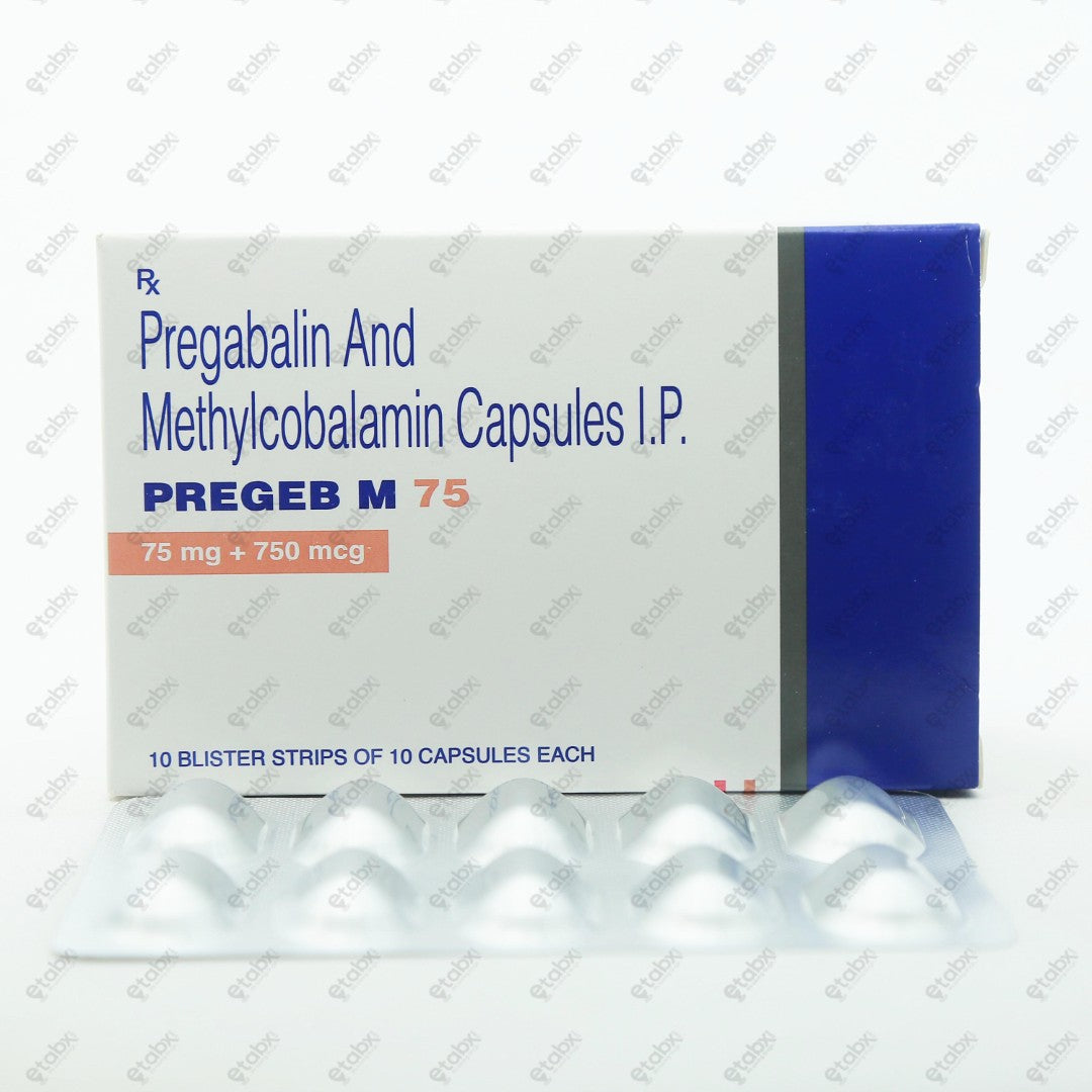 Pregeb M 75 Capsule 10's