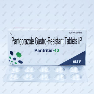 Pantritis 40 Tablet 10's