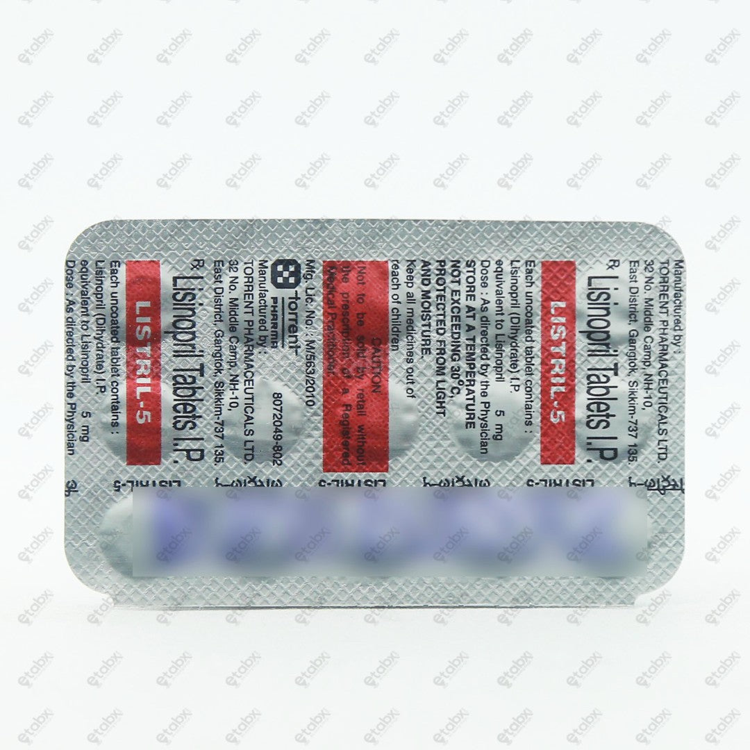 Listril 5 Tablet 15's