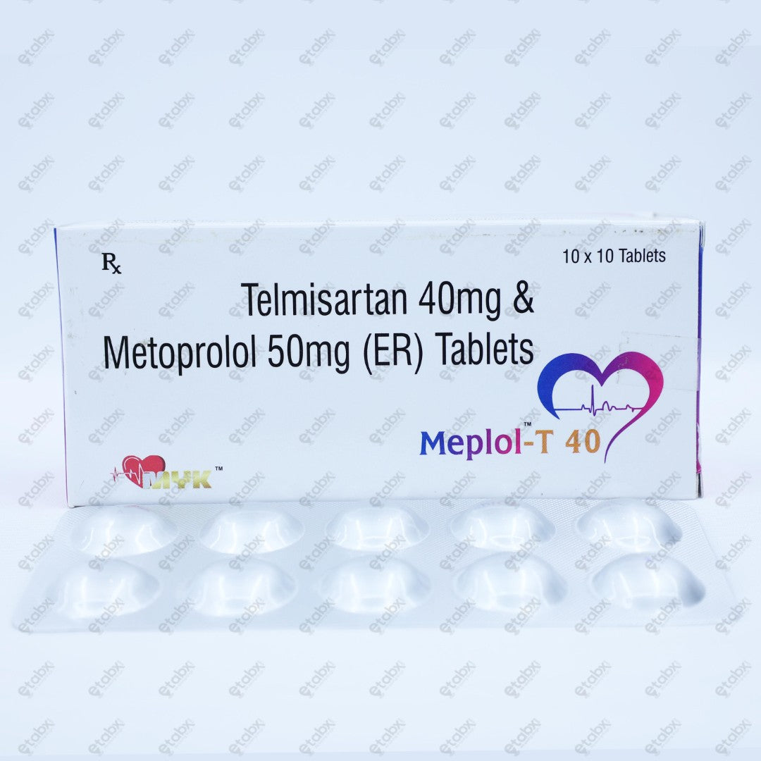 Meplol T 40/50 Tablet 10's