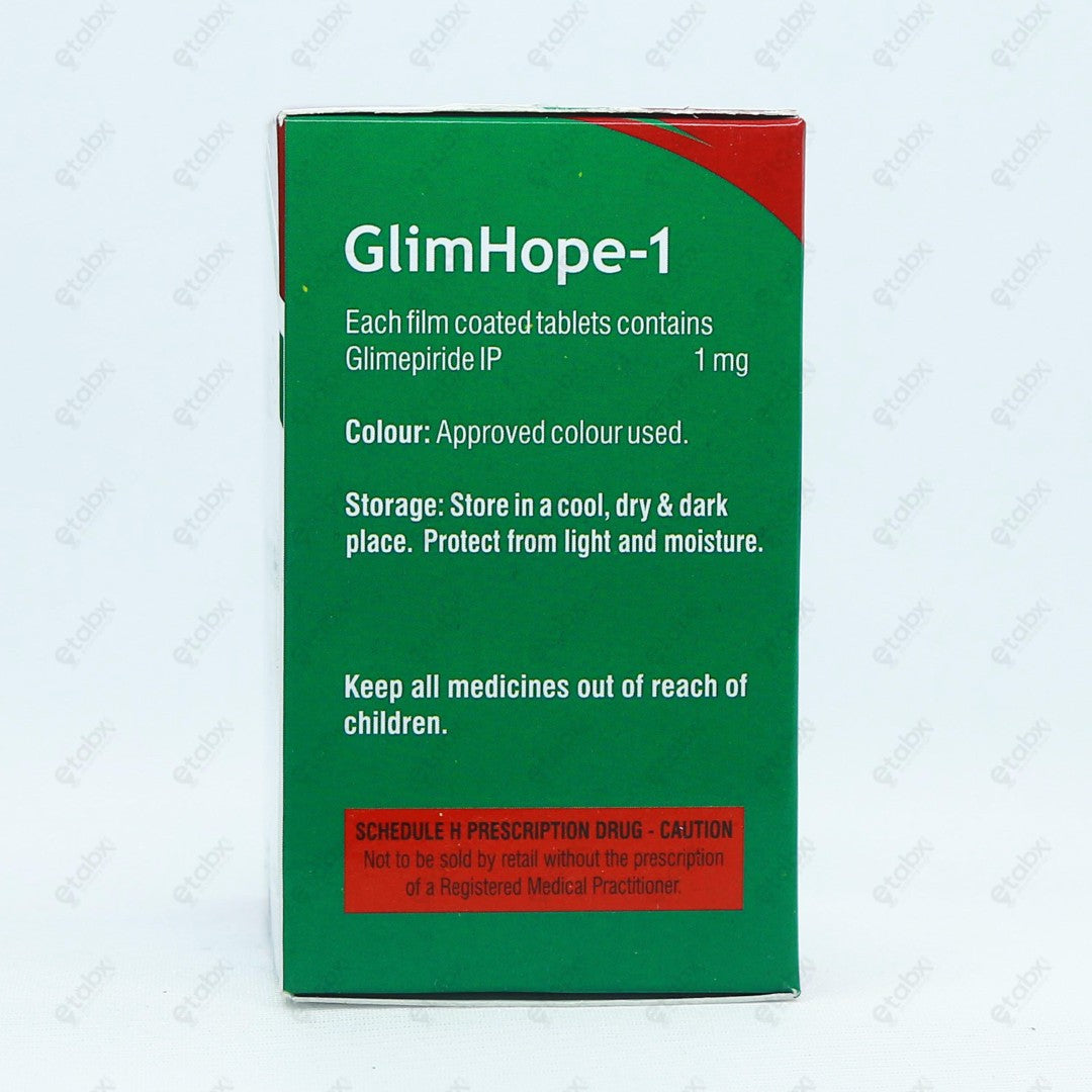 GLIM HOPE 1mg Tablets (30's)
