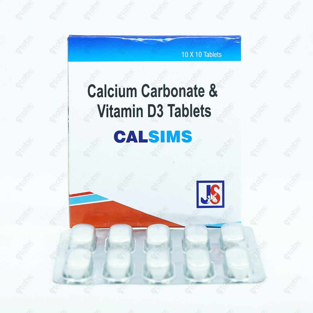 Calsims Tablet 10's