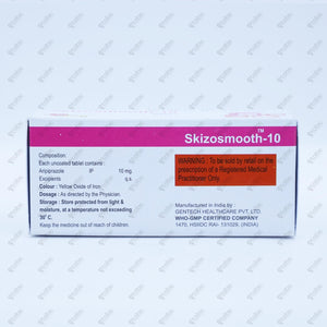 Skizosmooth Tablets 10's
