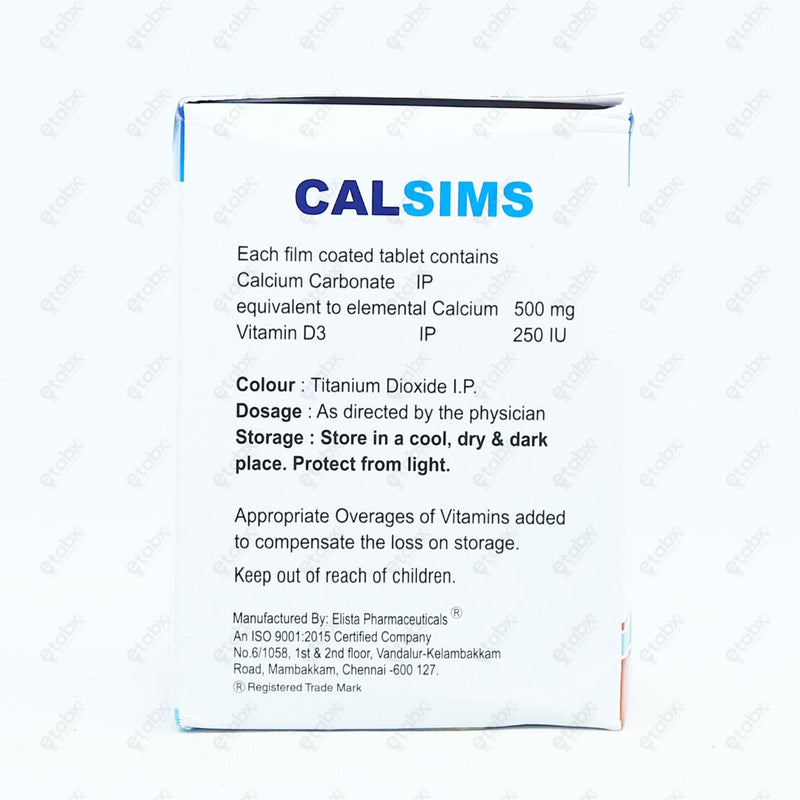 Calsims Tablet 10's