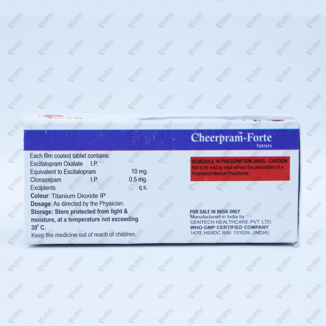 Cheerpram Forte Tablet 10's