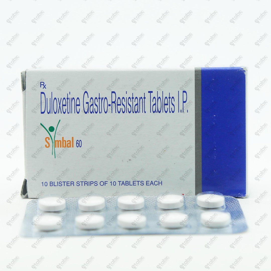 Symbal 60 Tablet 10's