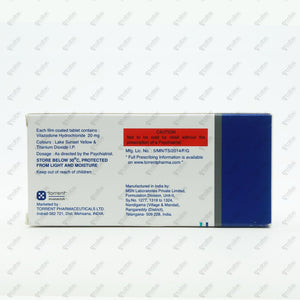 VALZ 20 Tablet 10's