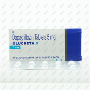 GLUCRETA 5 Tablet 10's