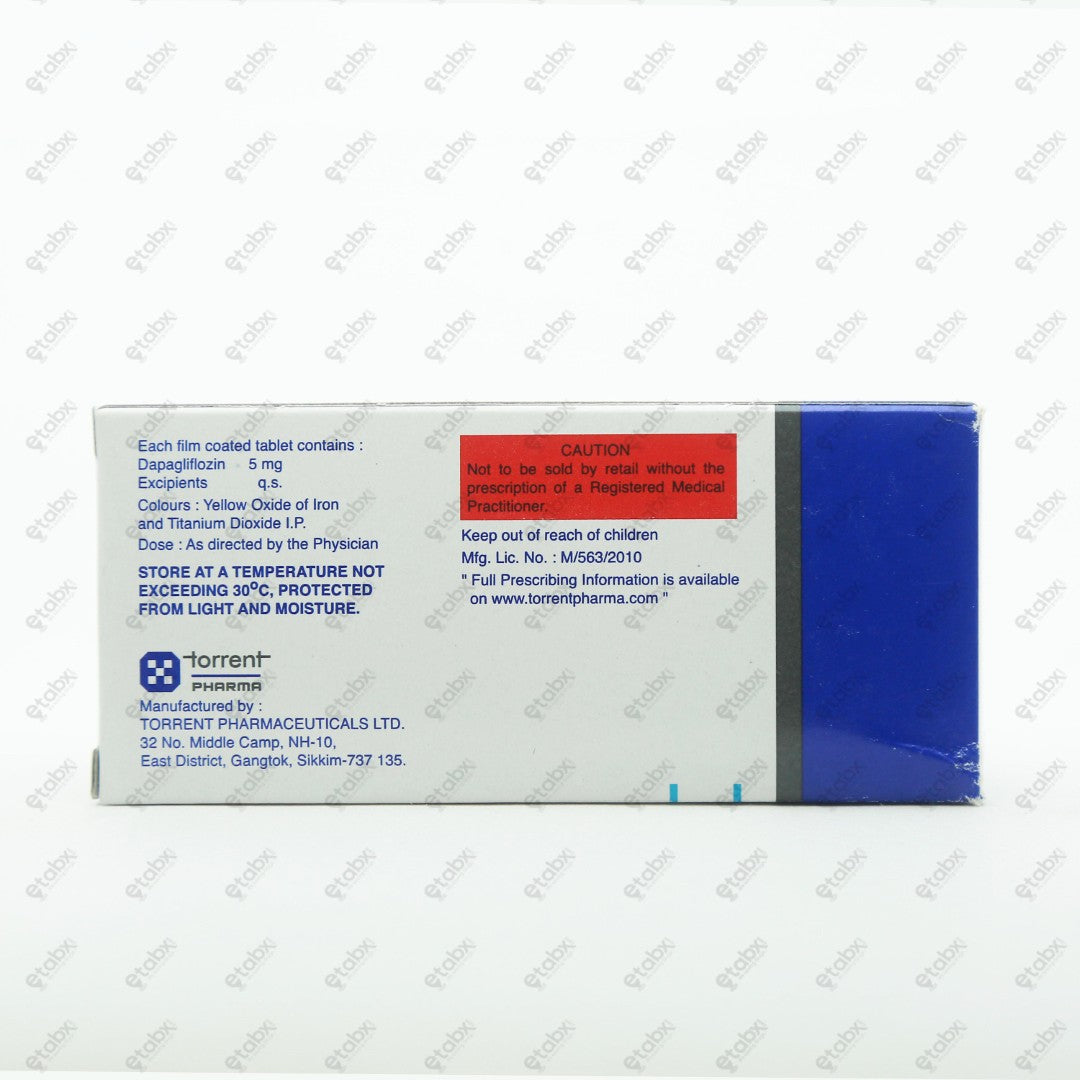 GLUCRETA 5 Tablet 10's