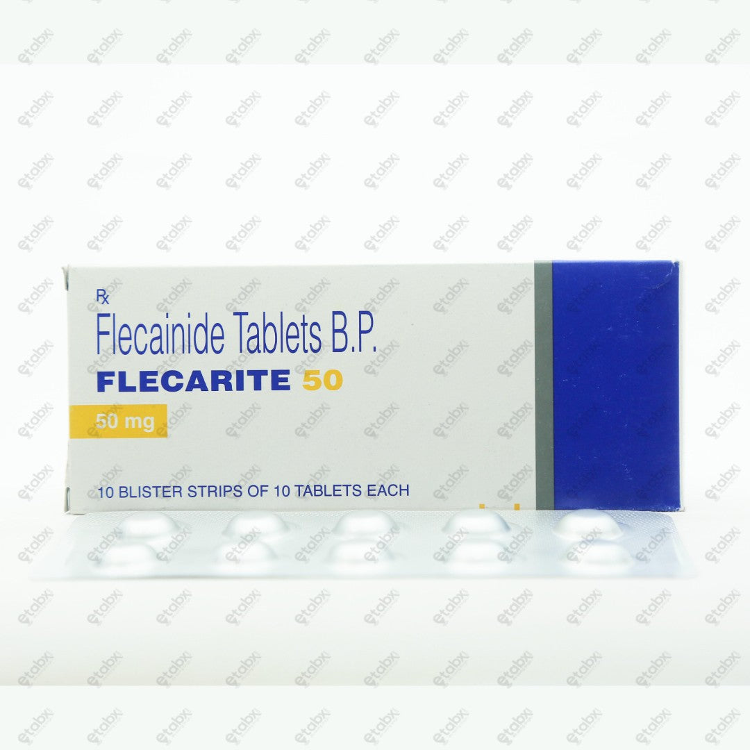 Flecarite 50 Tablet 10's
