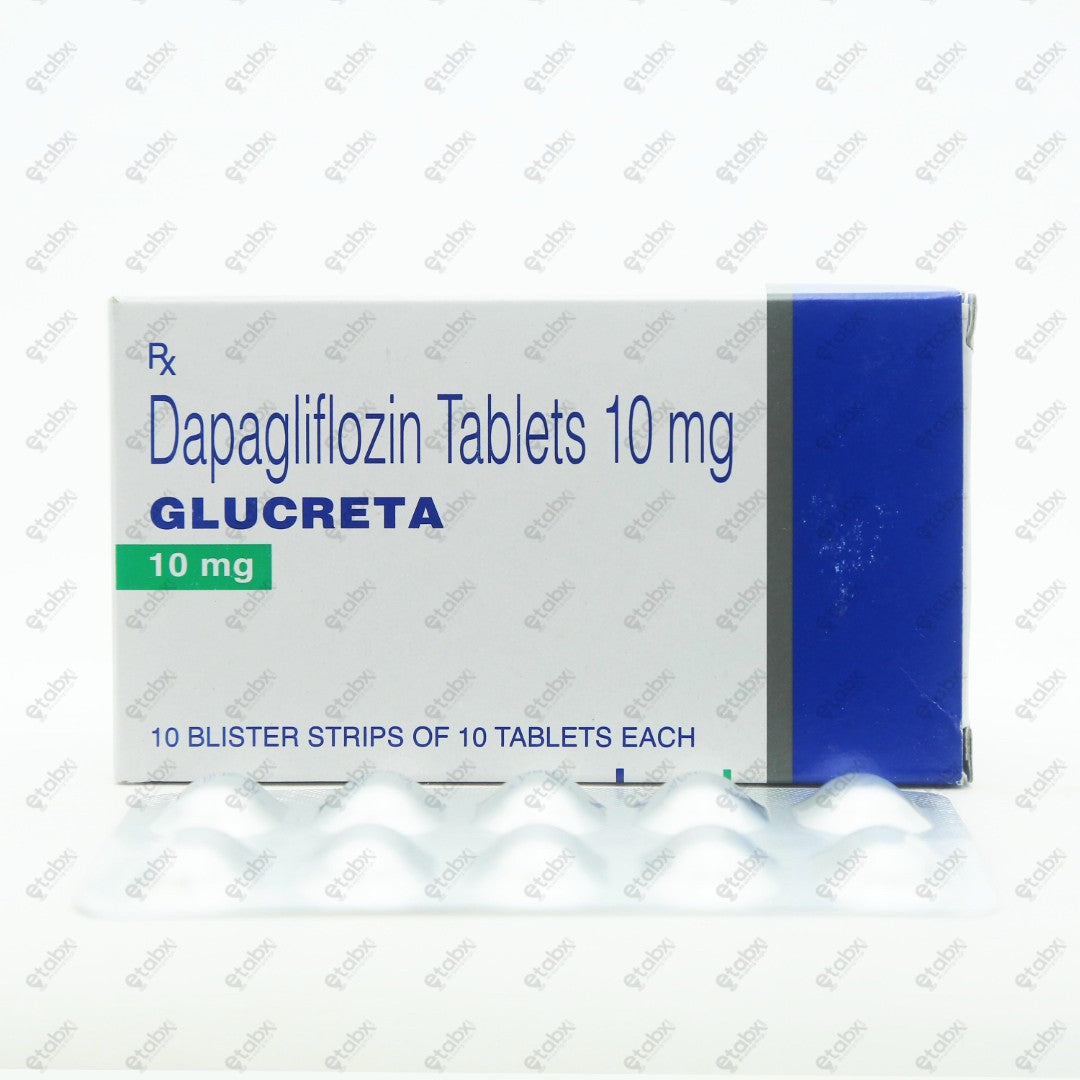 GLUCRETA 10mg Tablet 10's