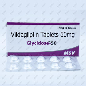 Glycidose 50mg Tablet 10's