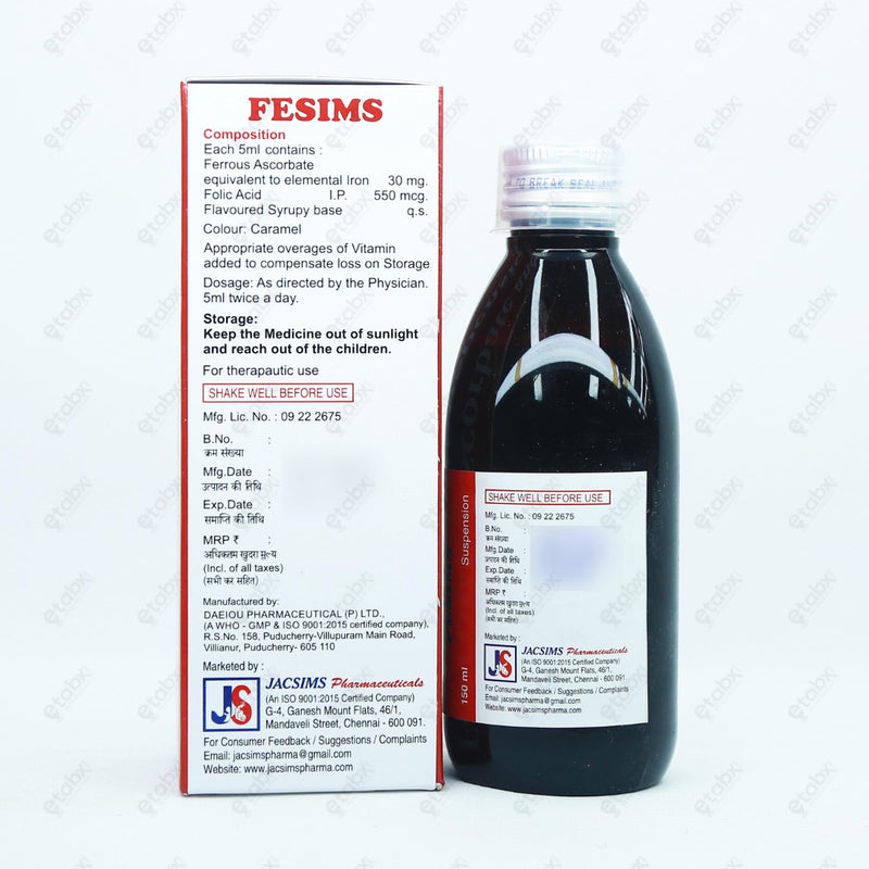 Fesims Suspension 150ml
