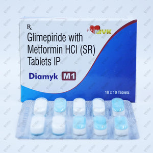 Diamyk M 1mg Tablet 10's