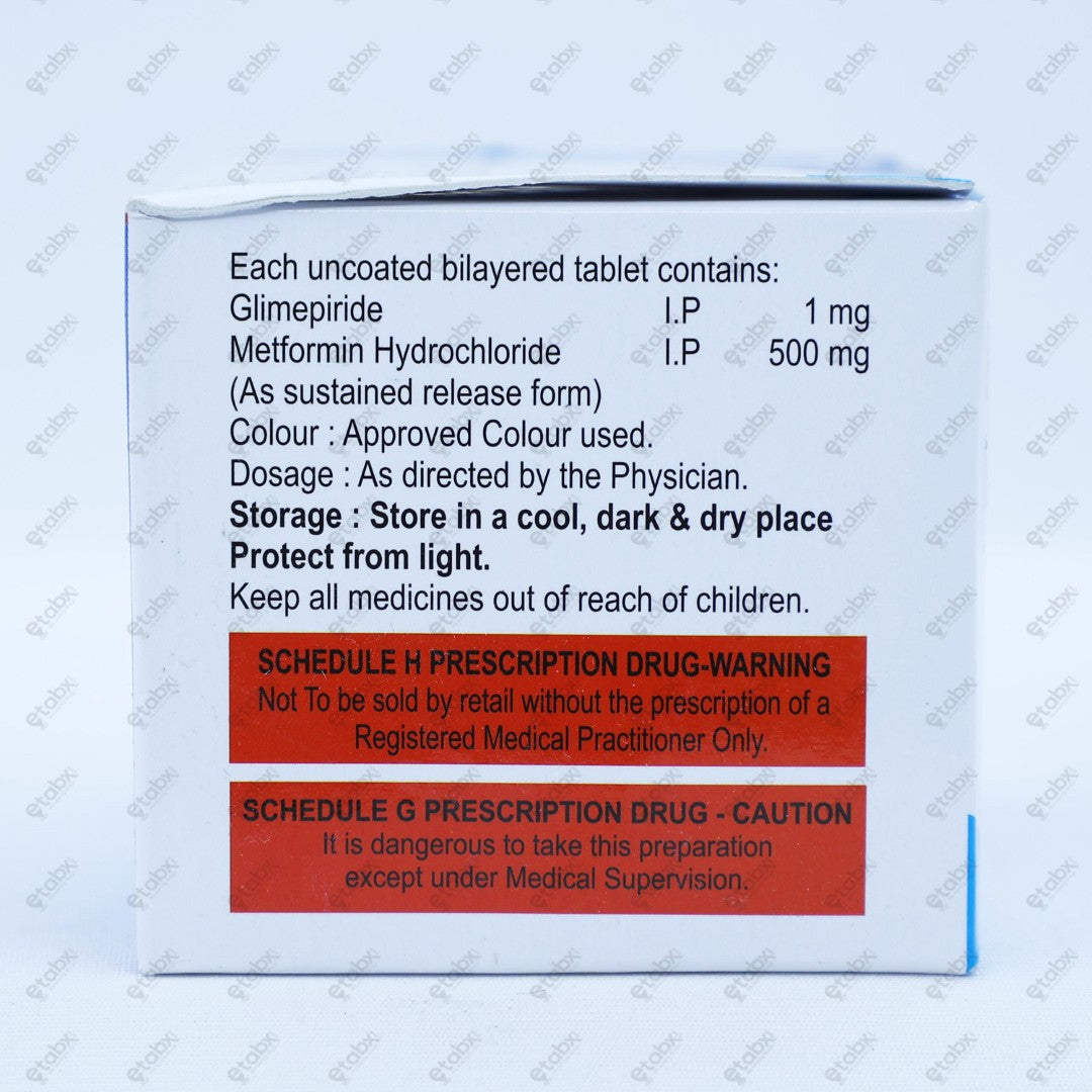 Diamyk M 1mg Tablet 10's