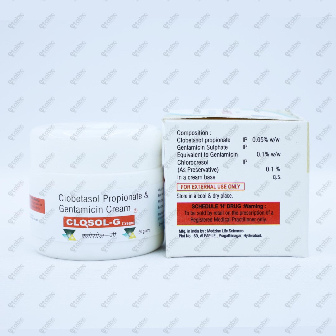 Closol G Cream 60GM
