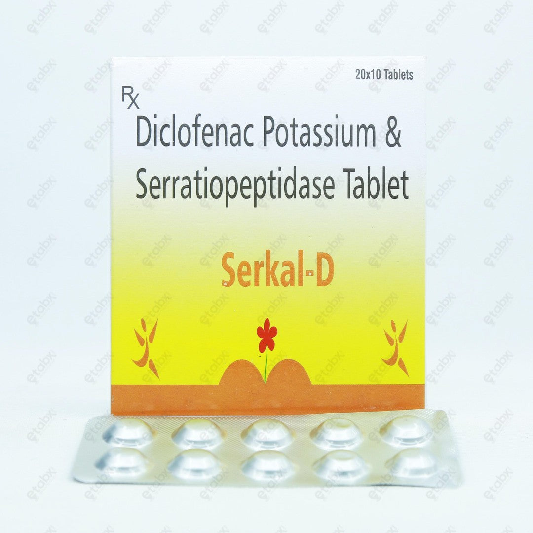Serkal D Tablet 10's