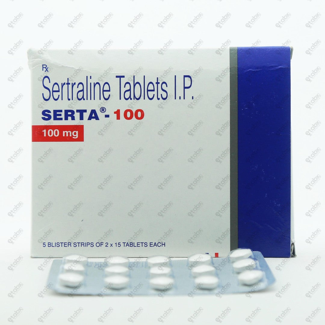 SERTA 100 Tablet 15's