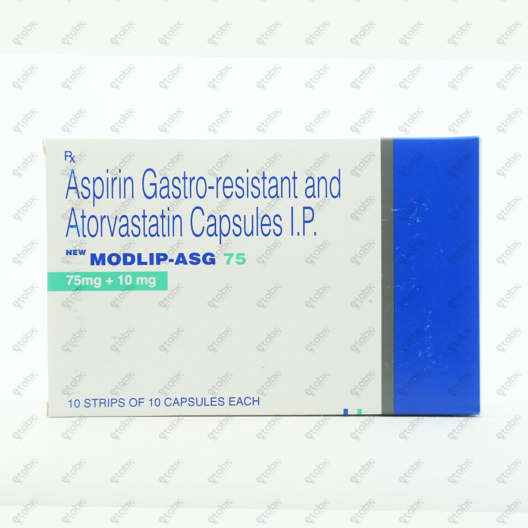 MODLIP ASG 75 Tablet 10's